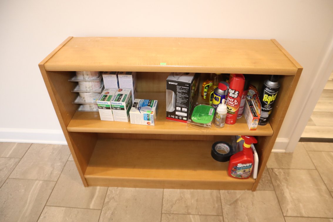 Shelf and Contents