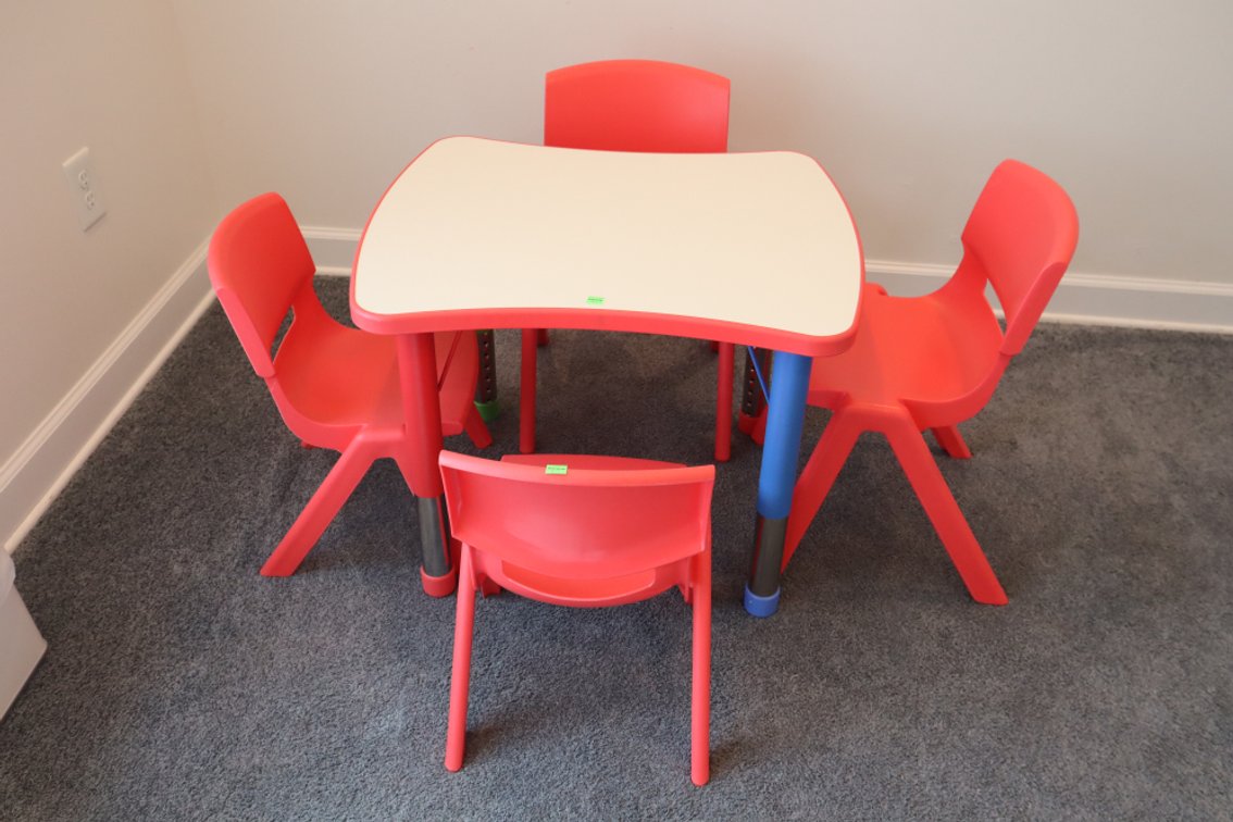 Children's Plastic Table Set
