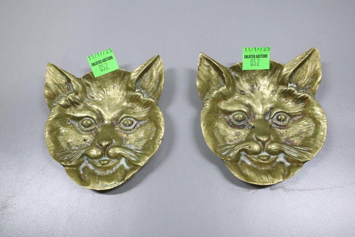 VMC Brass Trinket Dishes