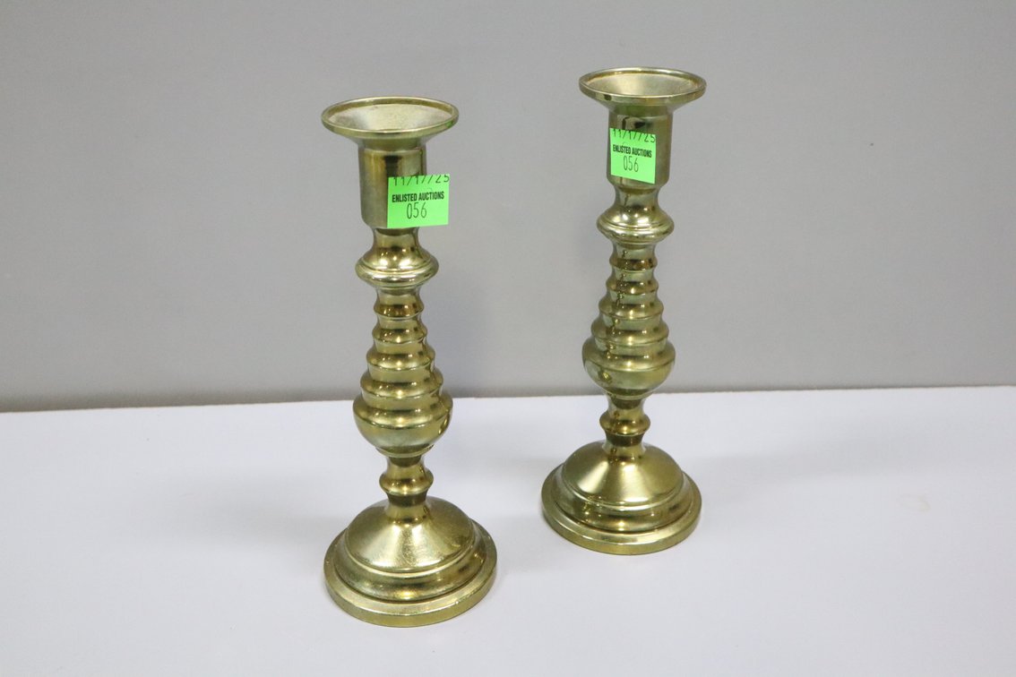 VMC Brass Candlesticks