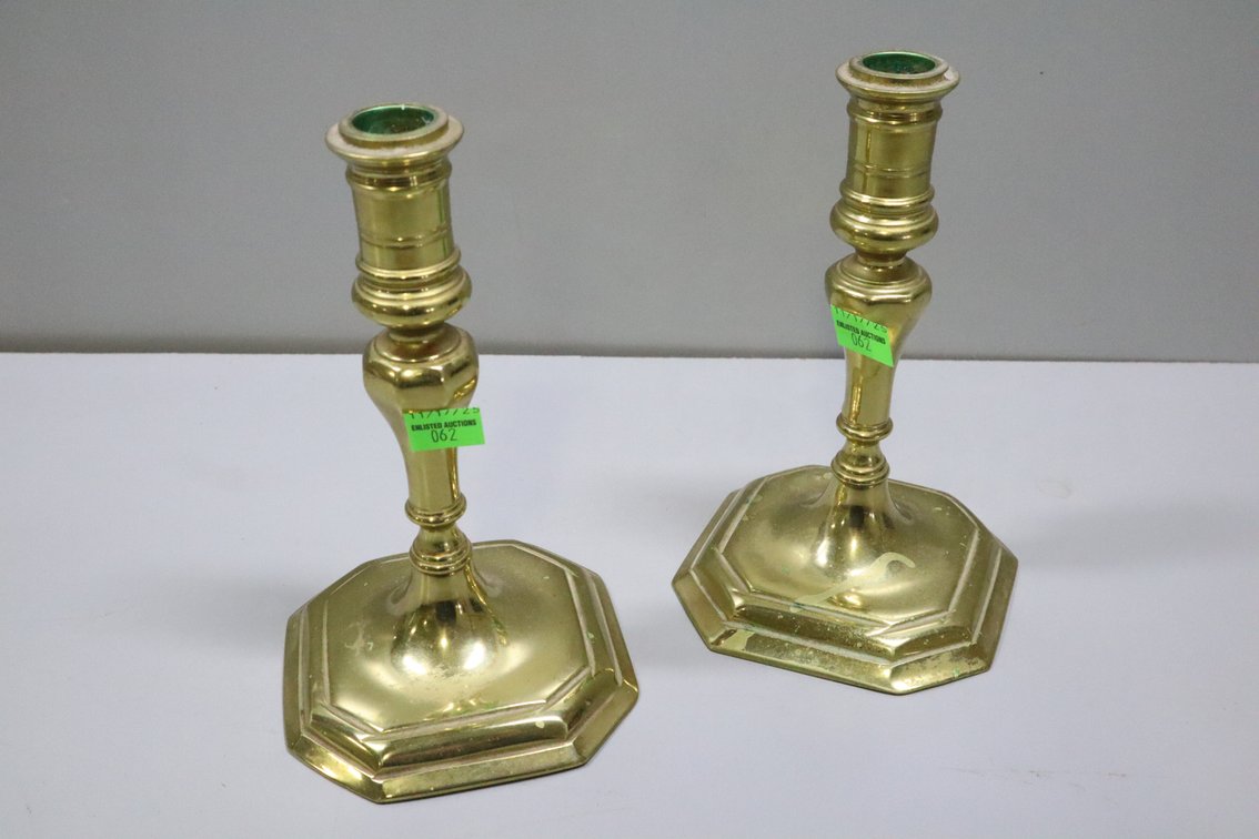 VMC Brass Candlesticks