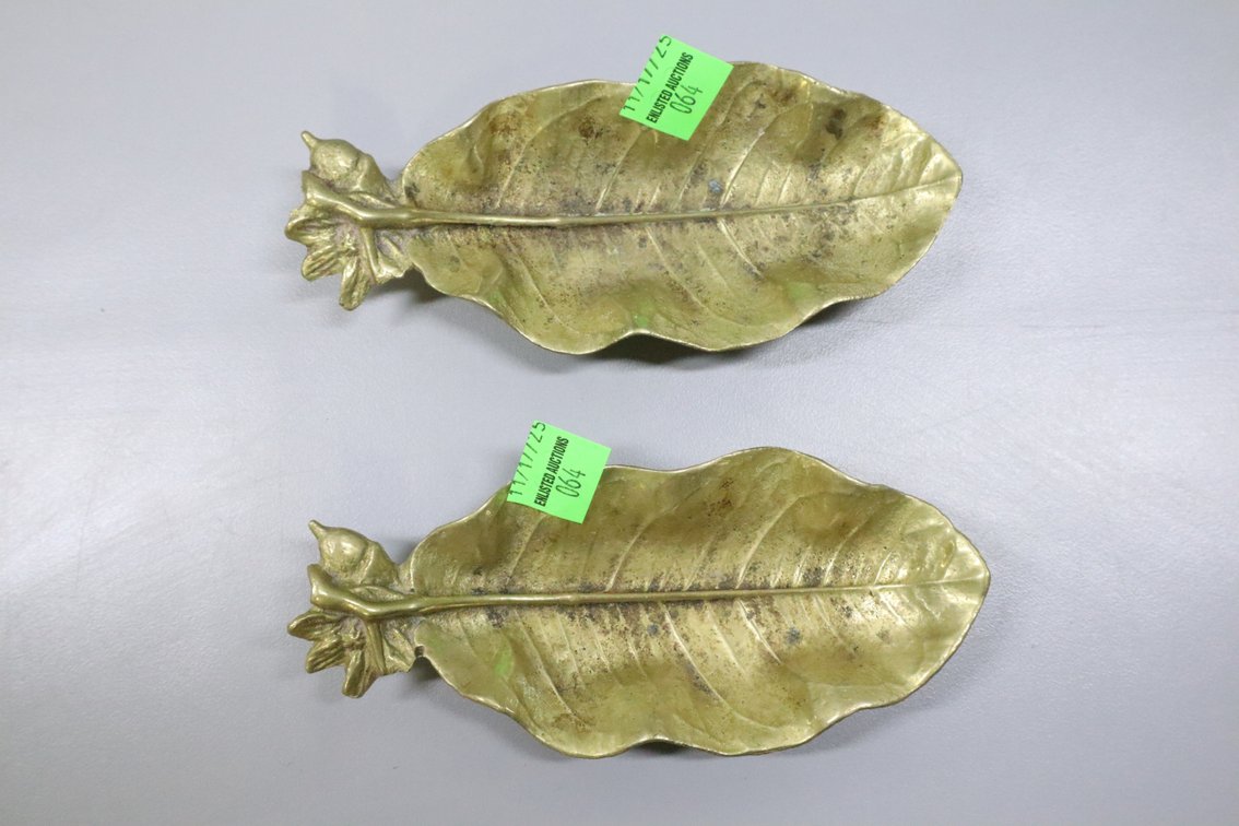 VMC Brass Trinket Dishes