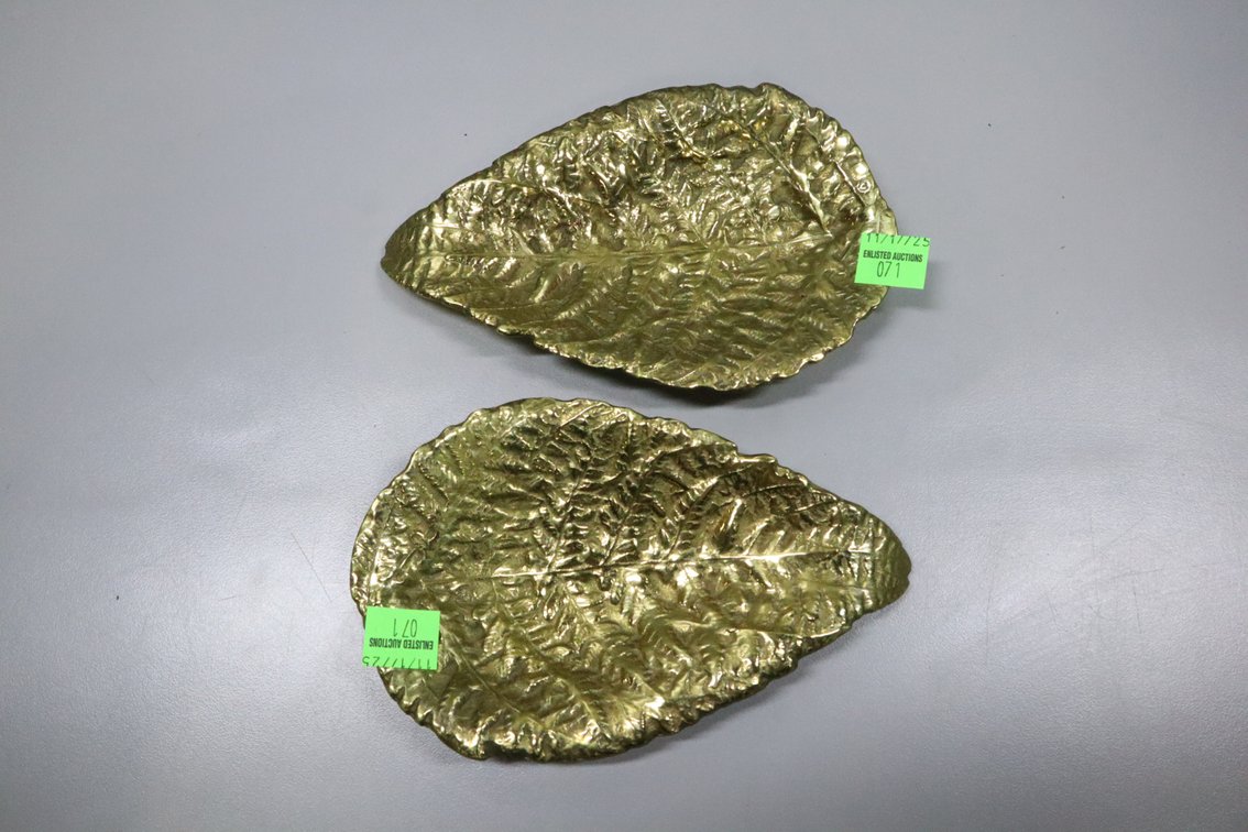 VMC Brass Trinket Trays