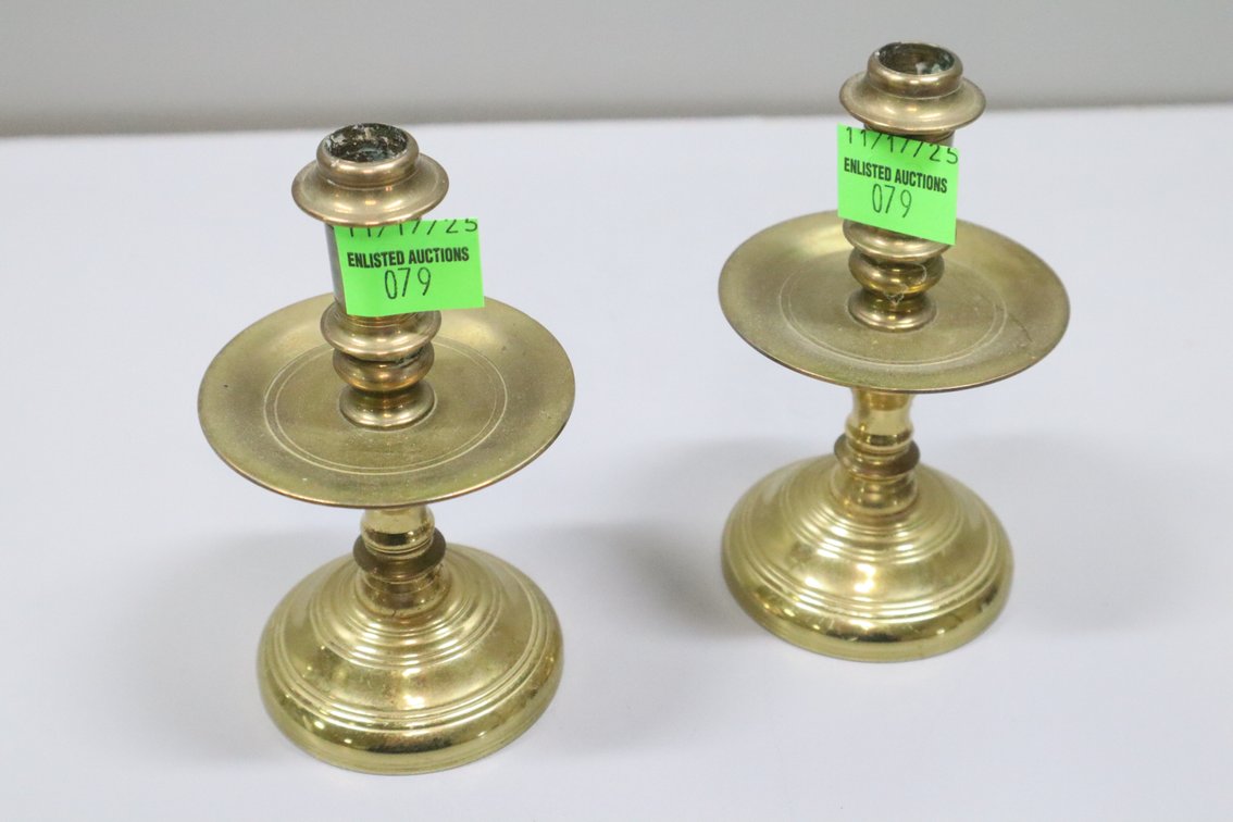VMC Brass Candlesticks