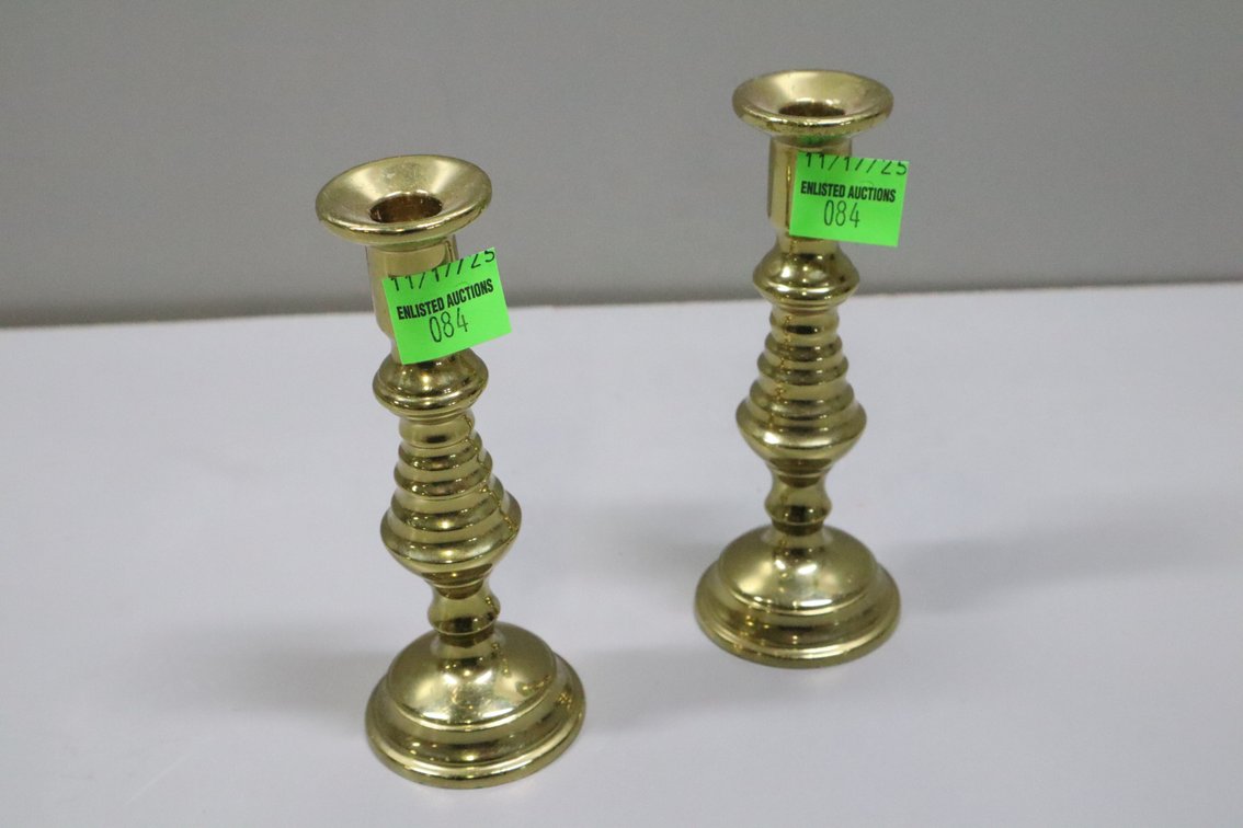 VMC Brass Candlesticks