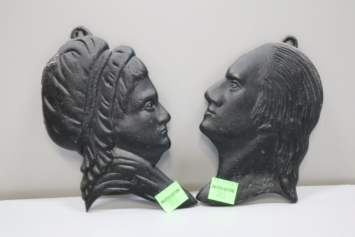 VMC Cast Iron Wall Plaques