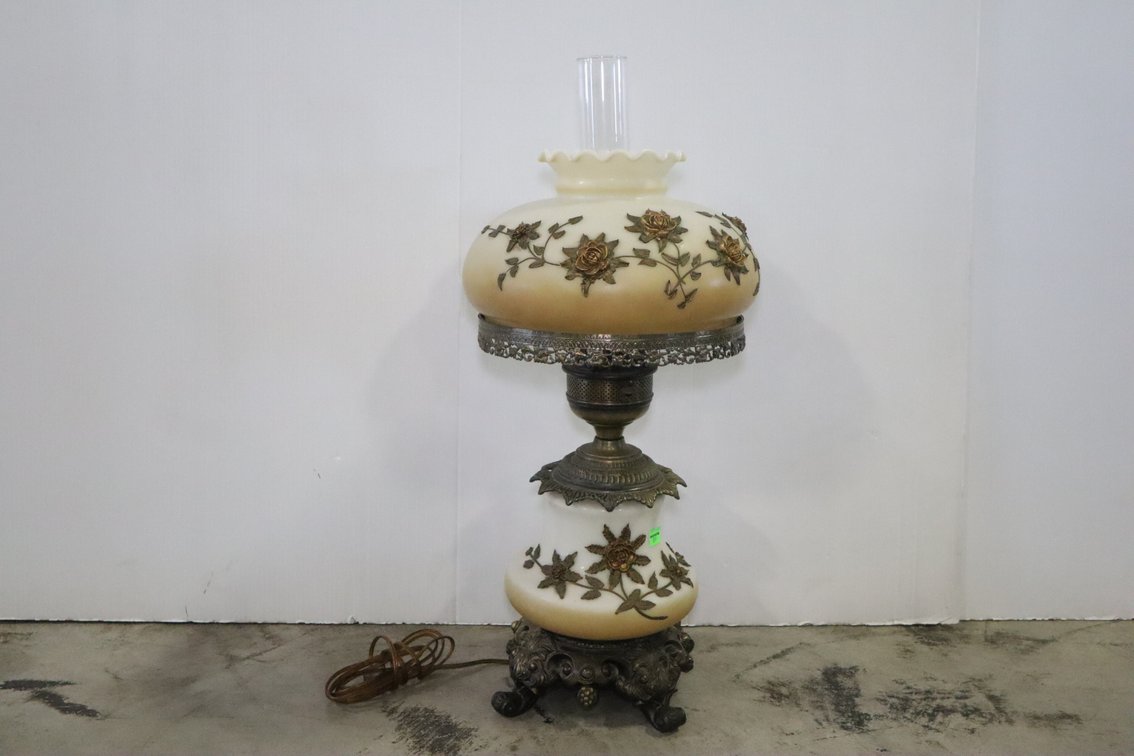 Vintage Hurricane Lamp