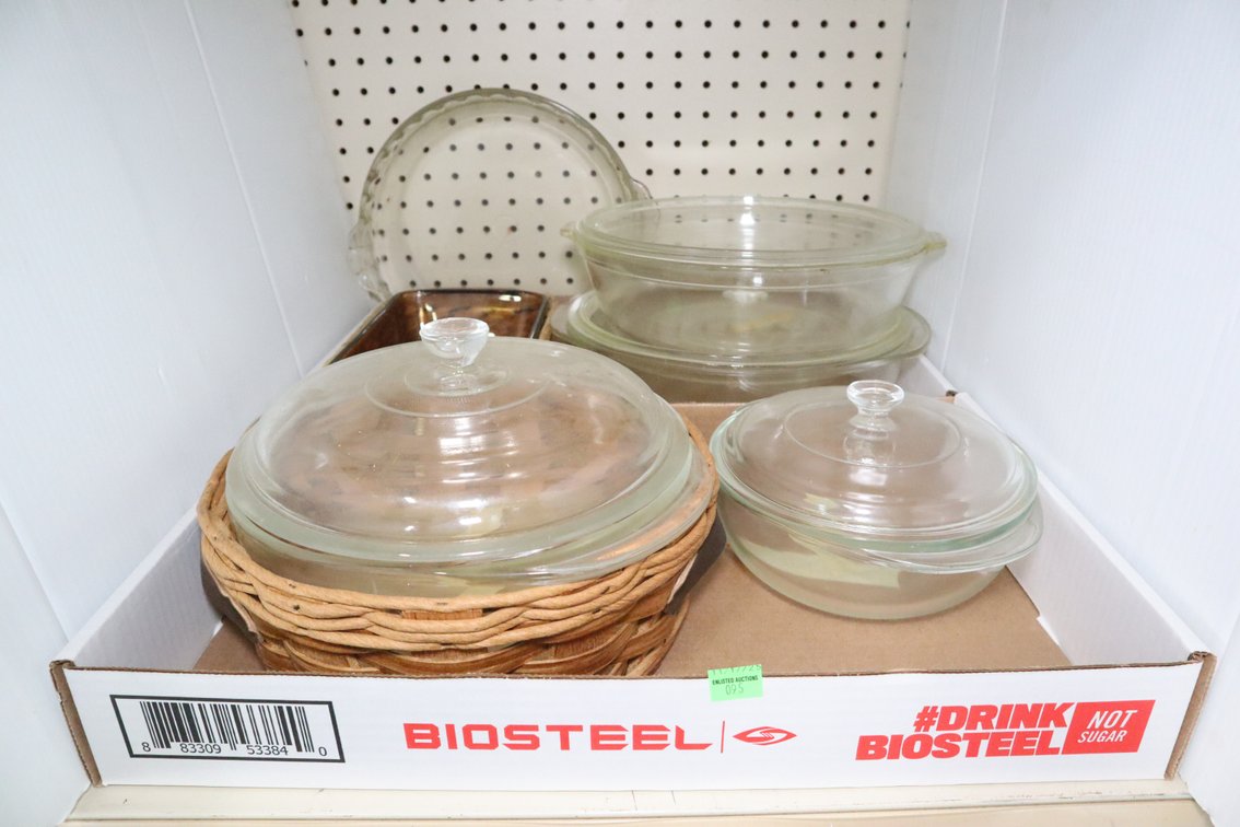 Glass Pyrex Dishes