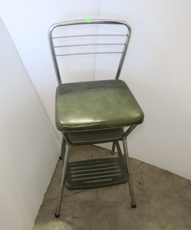 Vintage Step Stool Chair