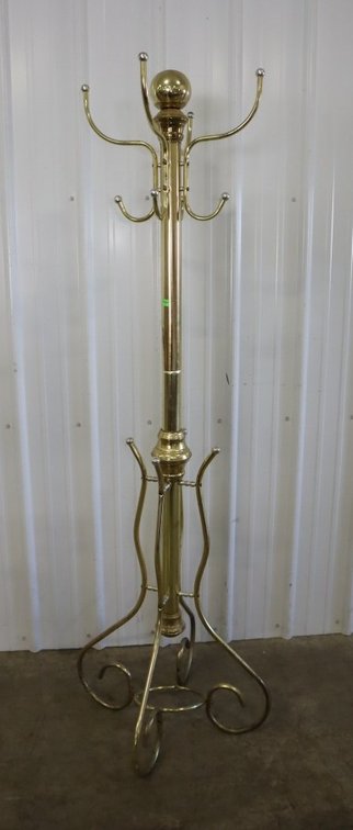 Brass Coat Rack