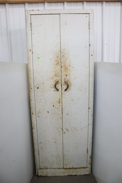 Two-Door Metal Cabinet