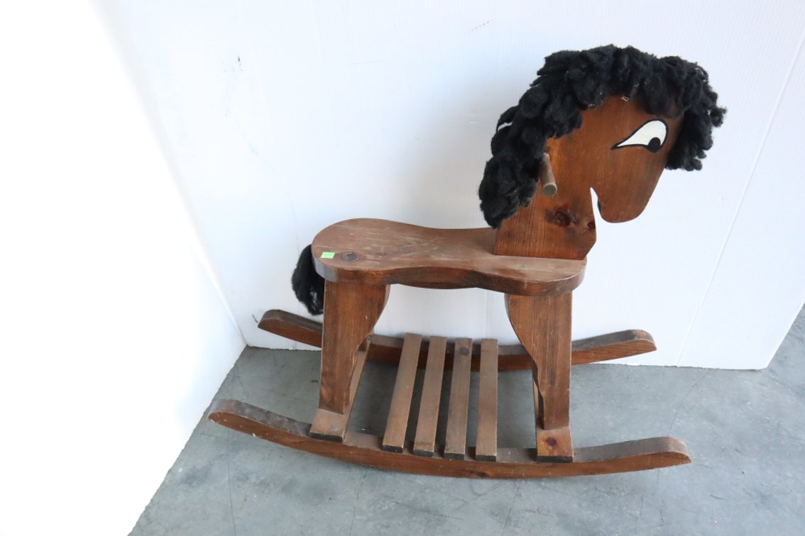 Wooden Rocking Horse