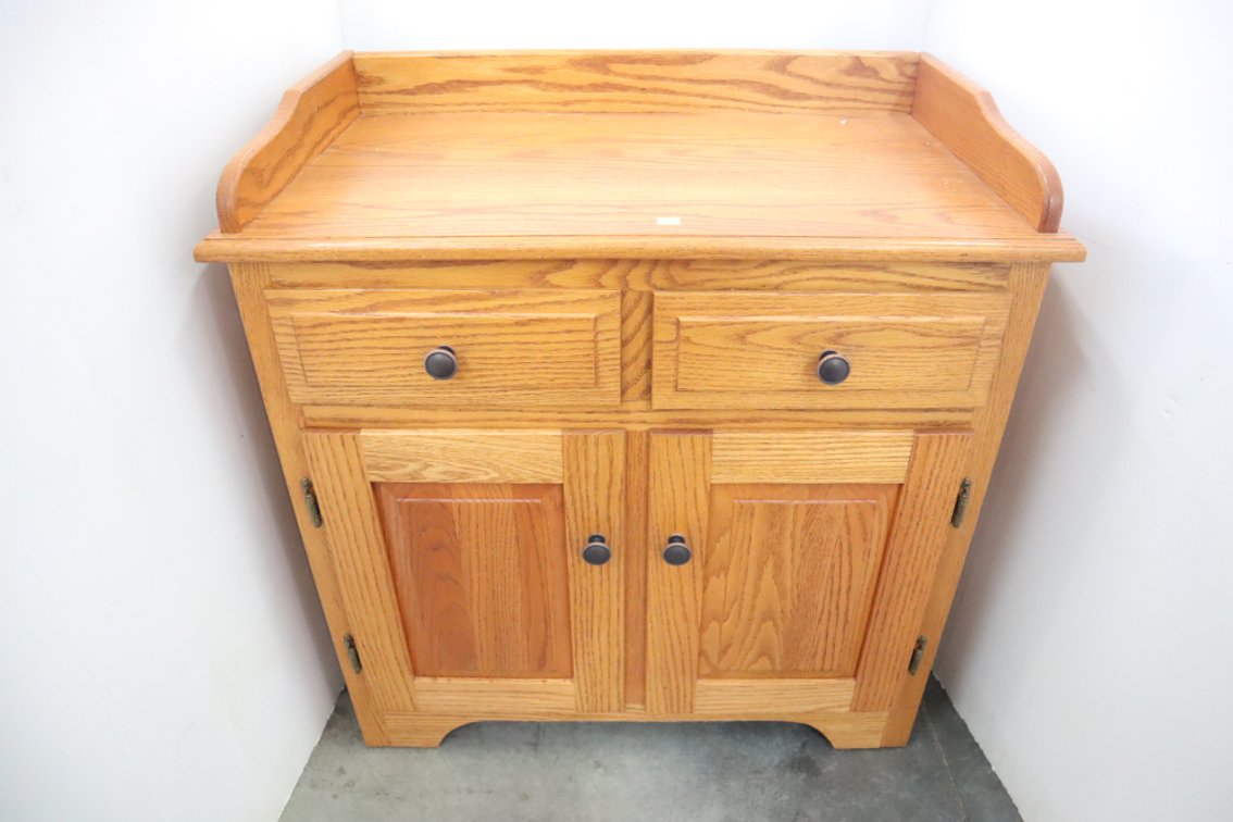 Oak Wash Stand