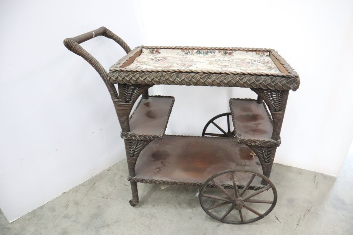 Antique Serving Cart