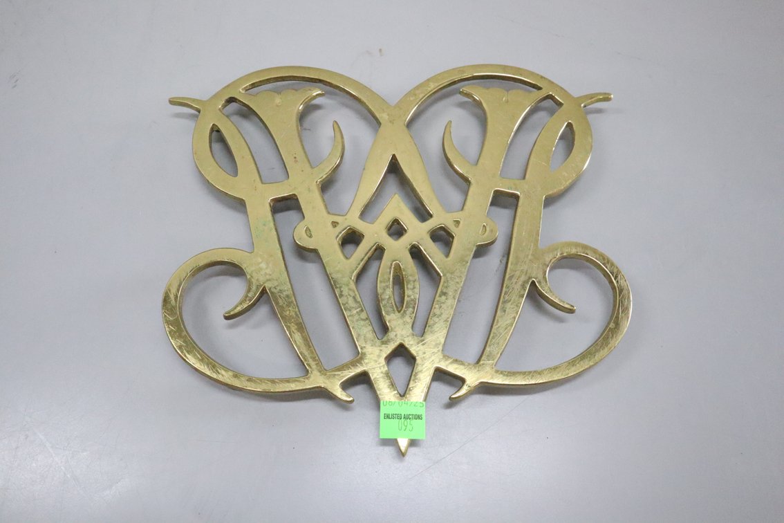 Virginia Metalcrafters Brass Trivet
