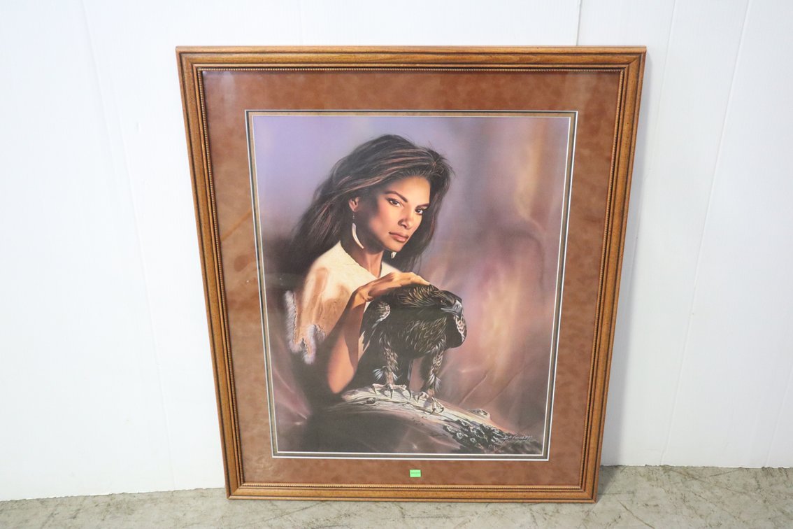 Native American Framed Print