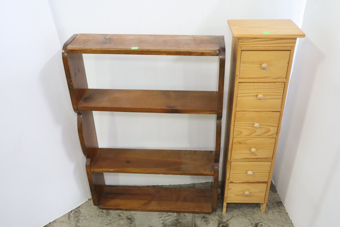 Shelf and A Small Cabinet