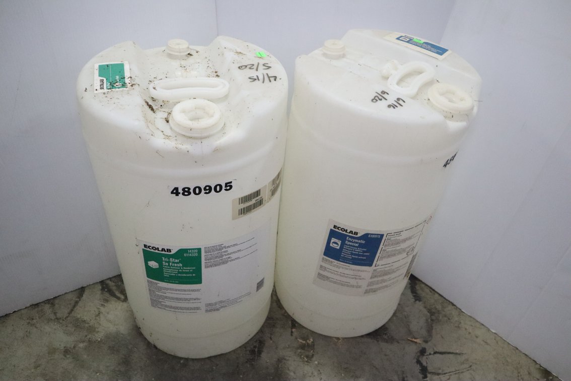 Ecolab Detergent Jugs