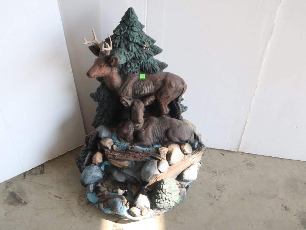 Concrete Deer Statue