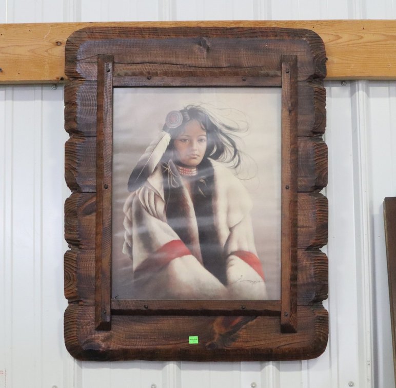 Native American Framed Print