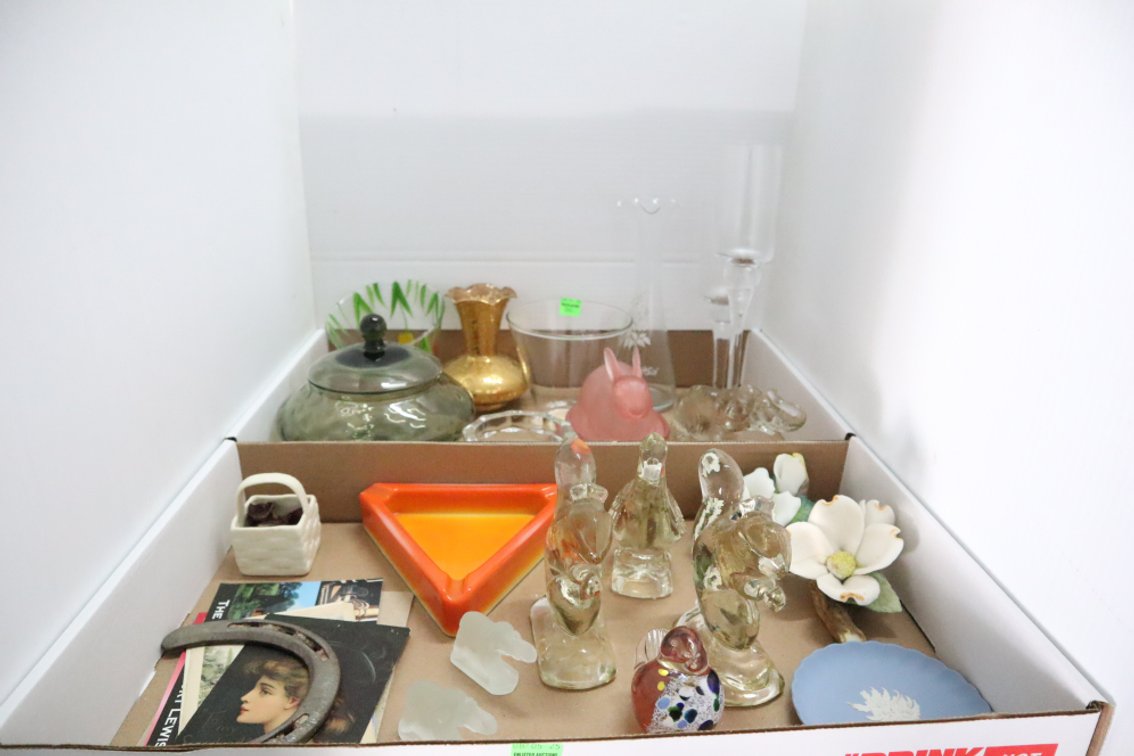 Glass Paperweights And Collectibles
