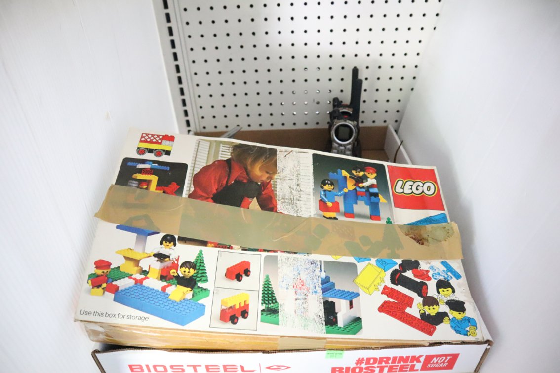 Vintage Legos, Fishing Reels, Two-Way Radios