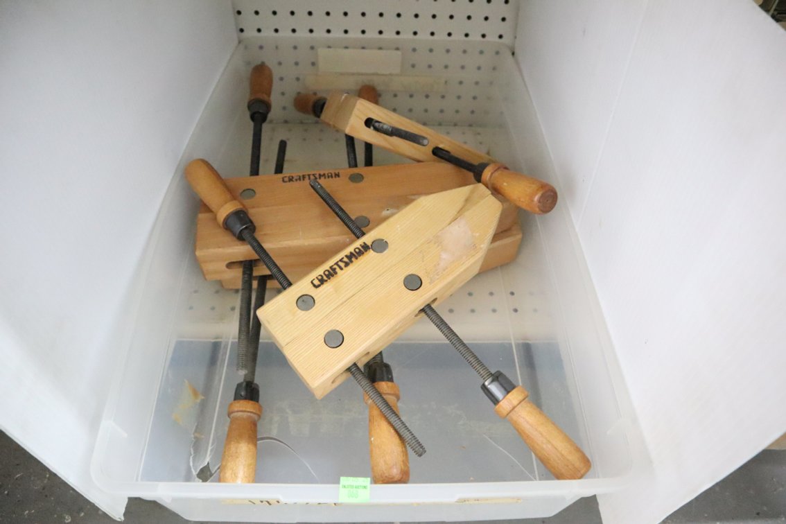 4 Craftsman Wood Clamps