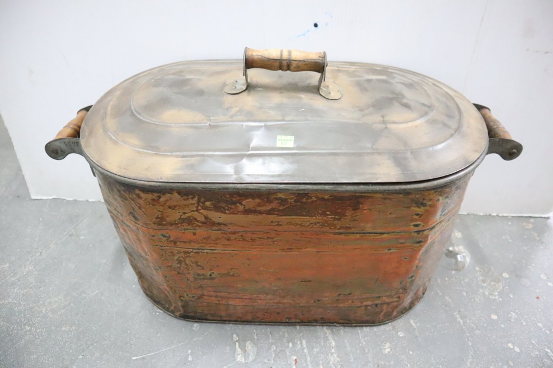 Antique Copper Boiler