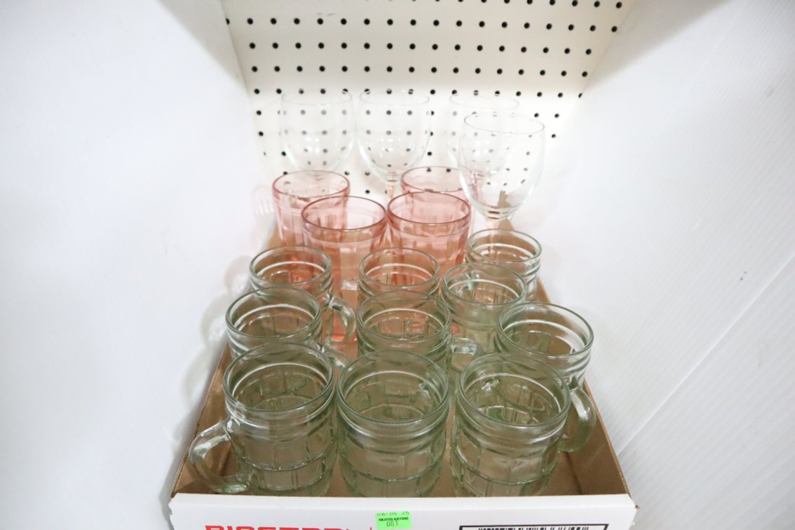 Glass Cups And Goblets