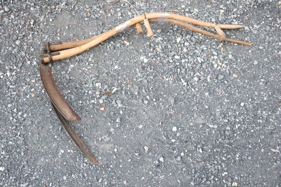 Pair of Antique Scythes