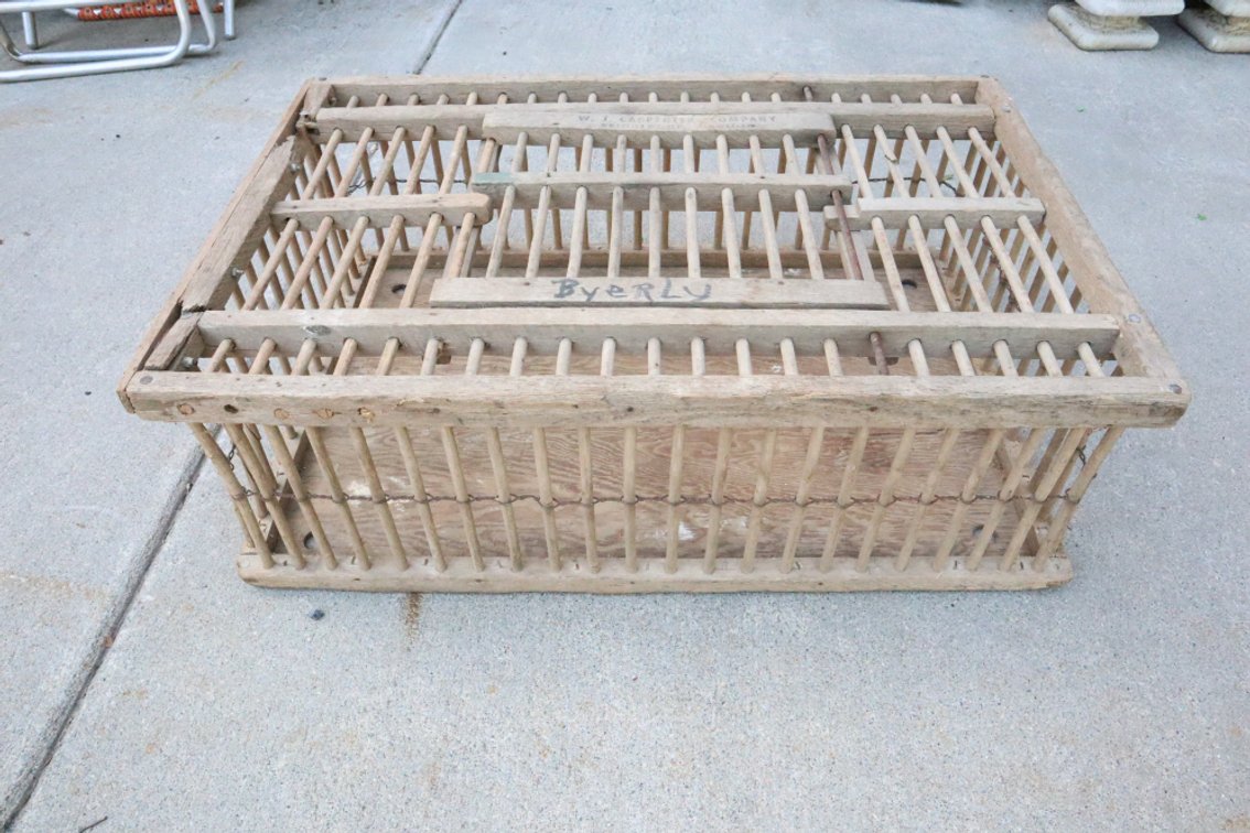 Antique Poultry Crate