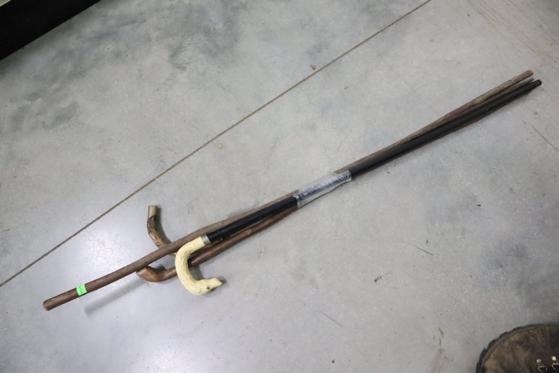 Vintage Walking Canes and Sticks