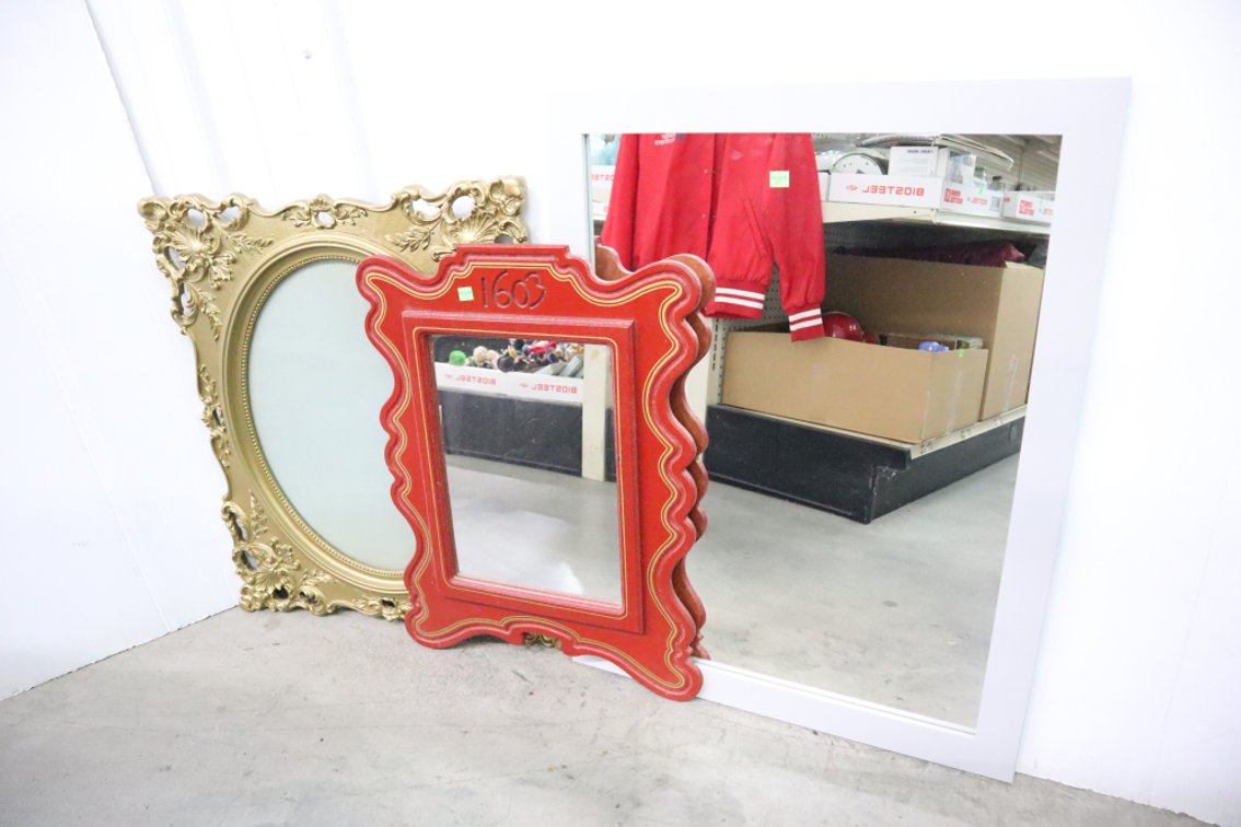 Pair of Mirrors and A Picture Frame