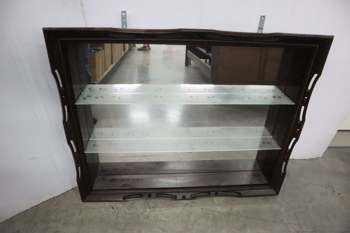 Mirrored Display Shelf, Wall Mount