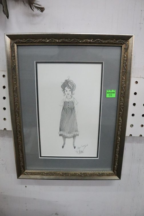 P Buckley Moss Framed Print