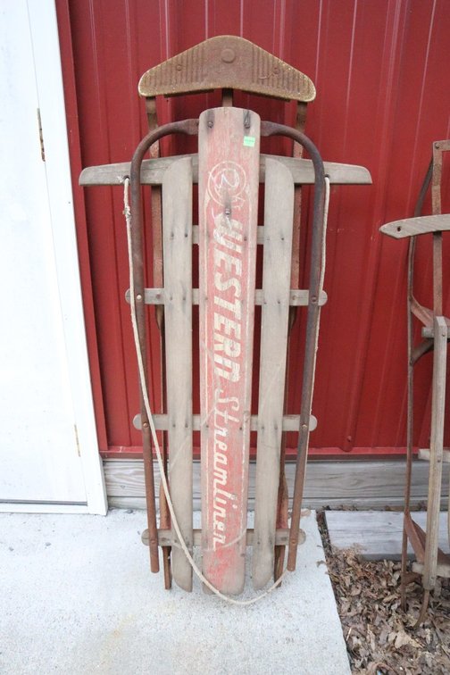 Western Streamline Runner Sled