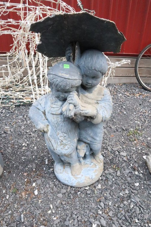 Cement Garden Statue