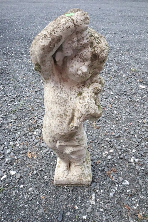 Cement Garden Statue