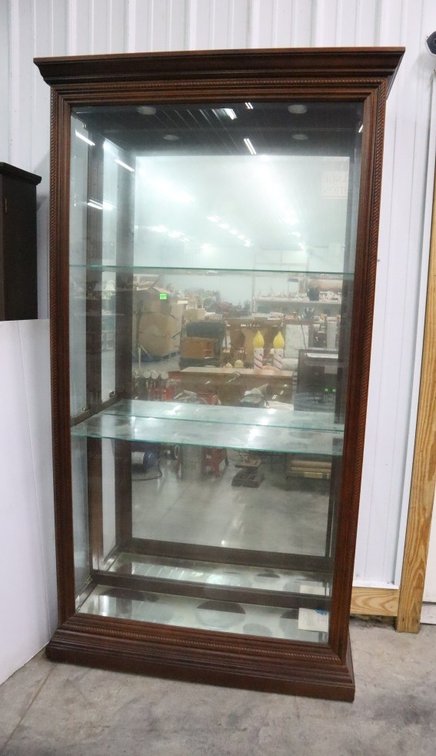 Glass Lighted Display Cabinet