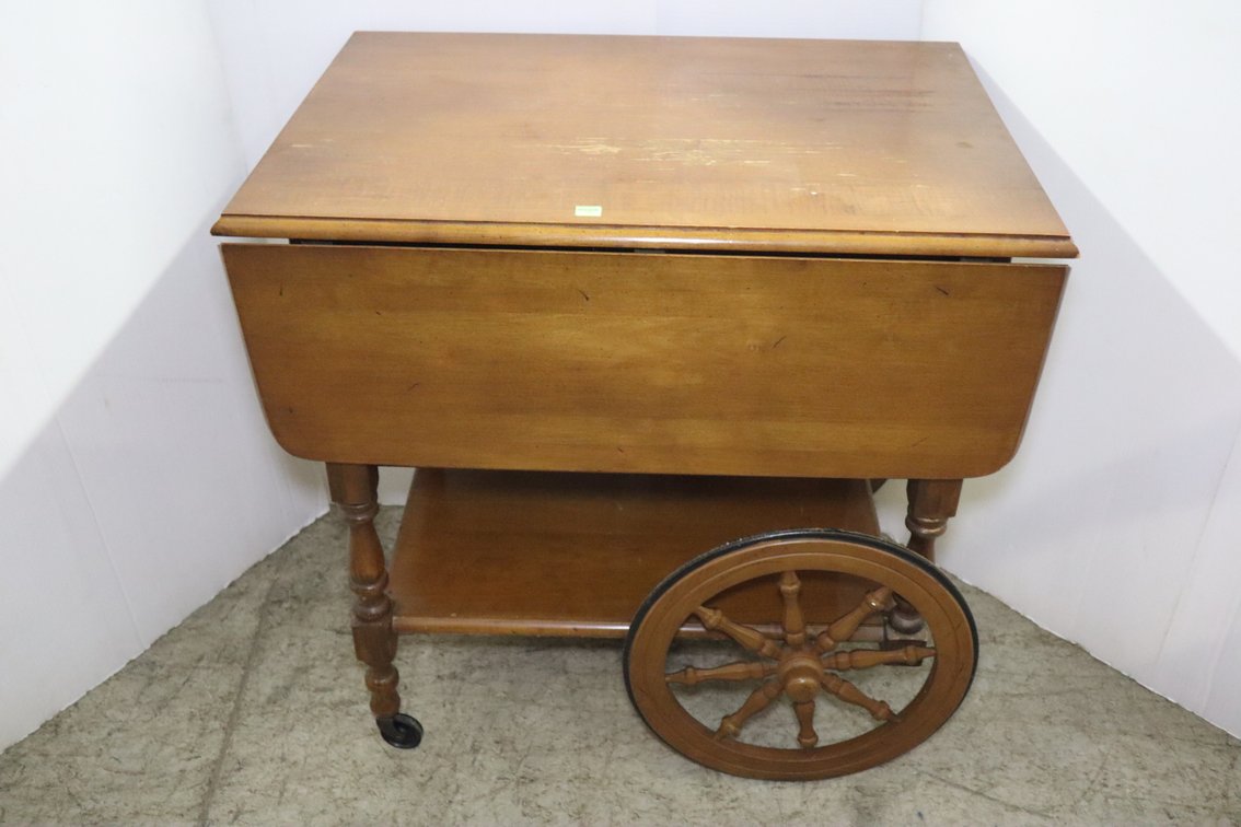 Wood Tea Cart