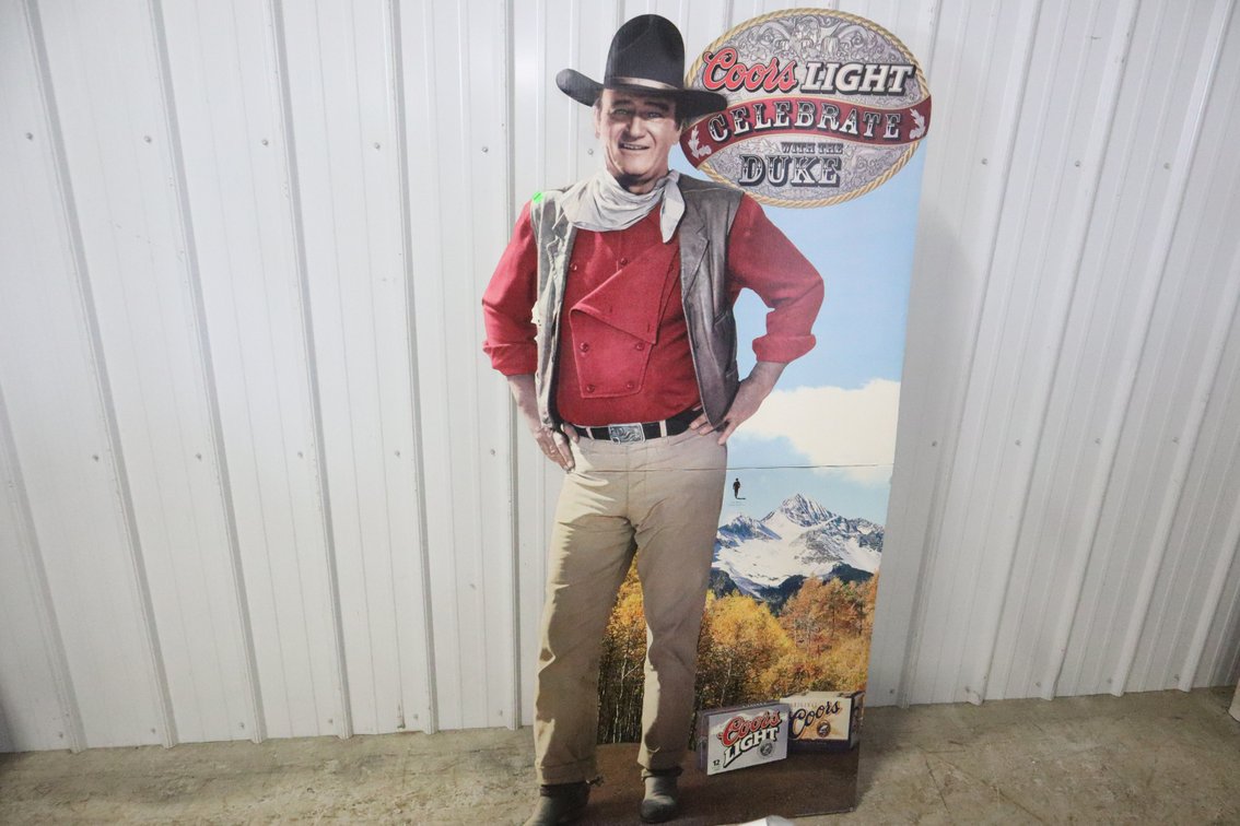 Coors Light John Wayne Cardboard Cutout