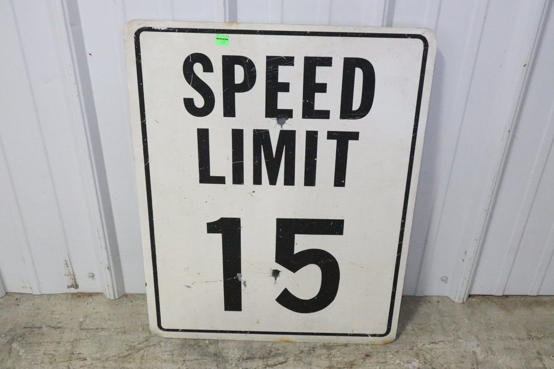 Speed Limit Sign