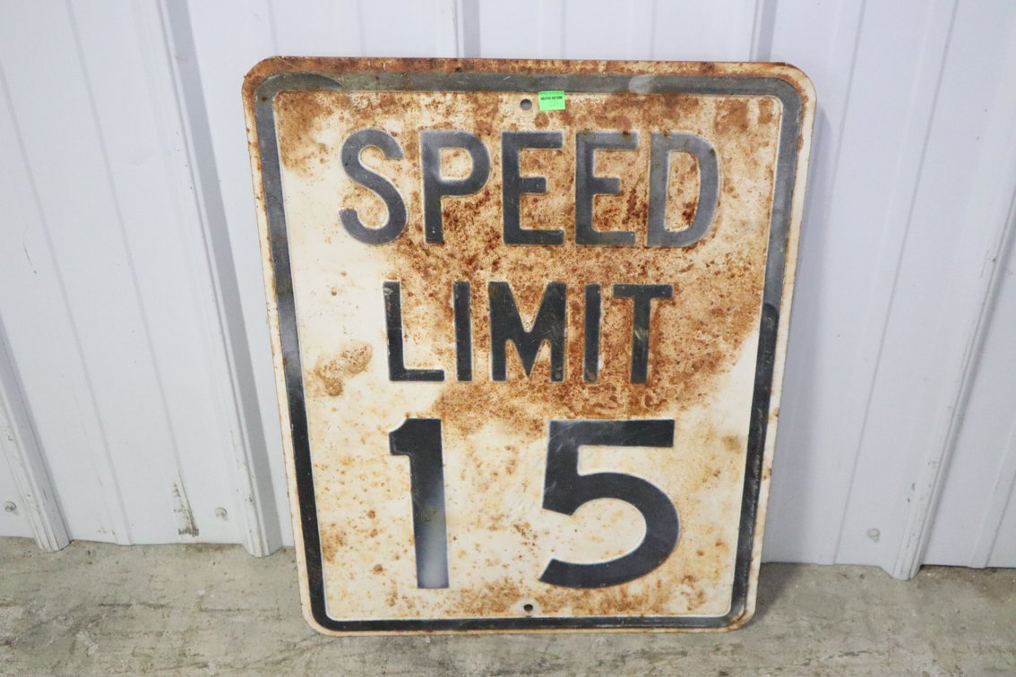 Speed Limit Sign