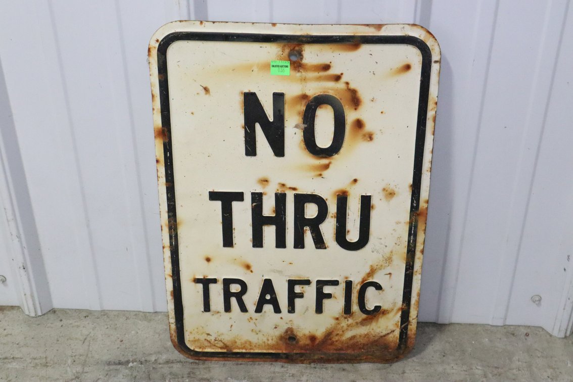 Metal Road Sign