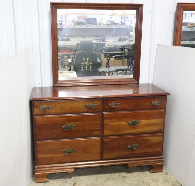 Dresser and Mirror