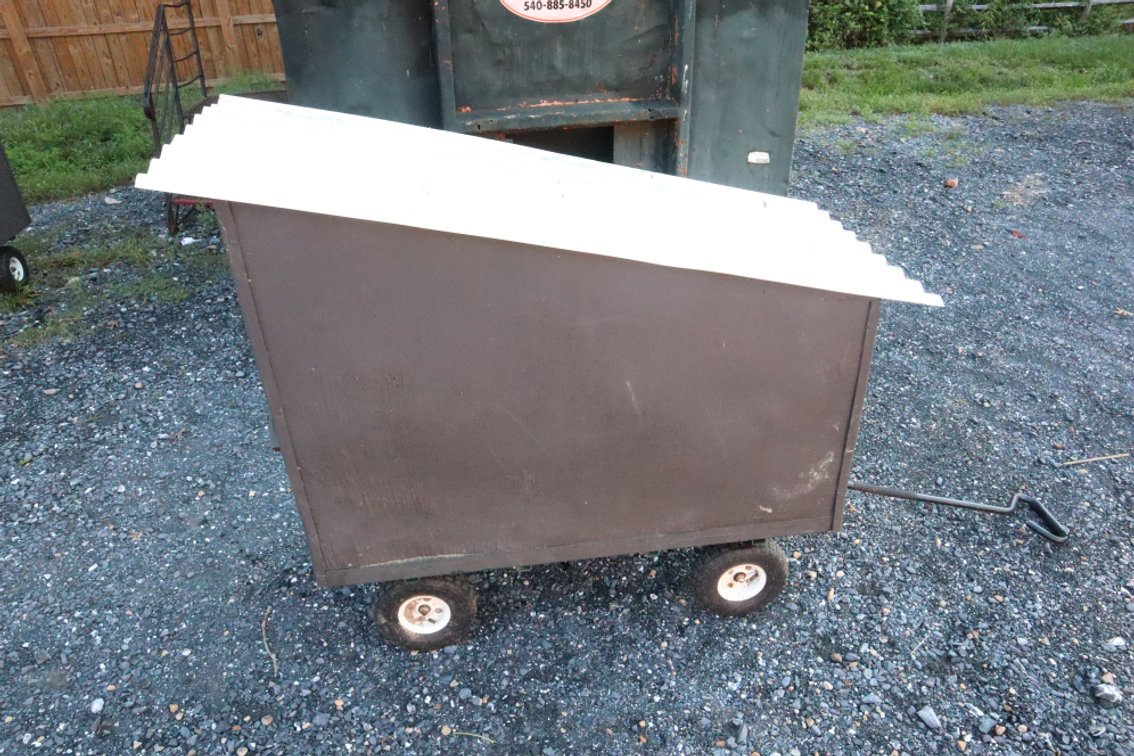 Chicken Coop Wagon