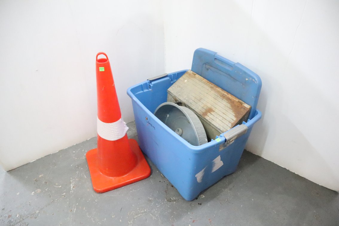 Rabbit Feeder, Heating Light, Parking Cone