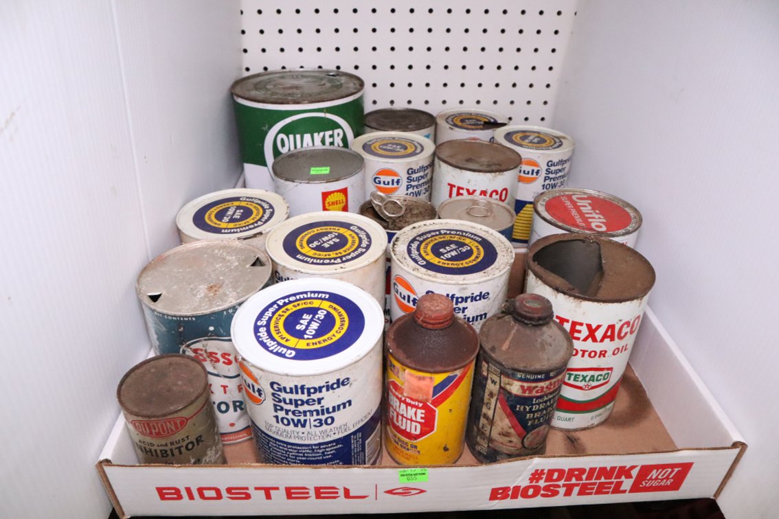 Vintage Oil Cans