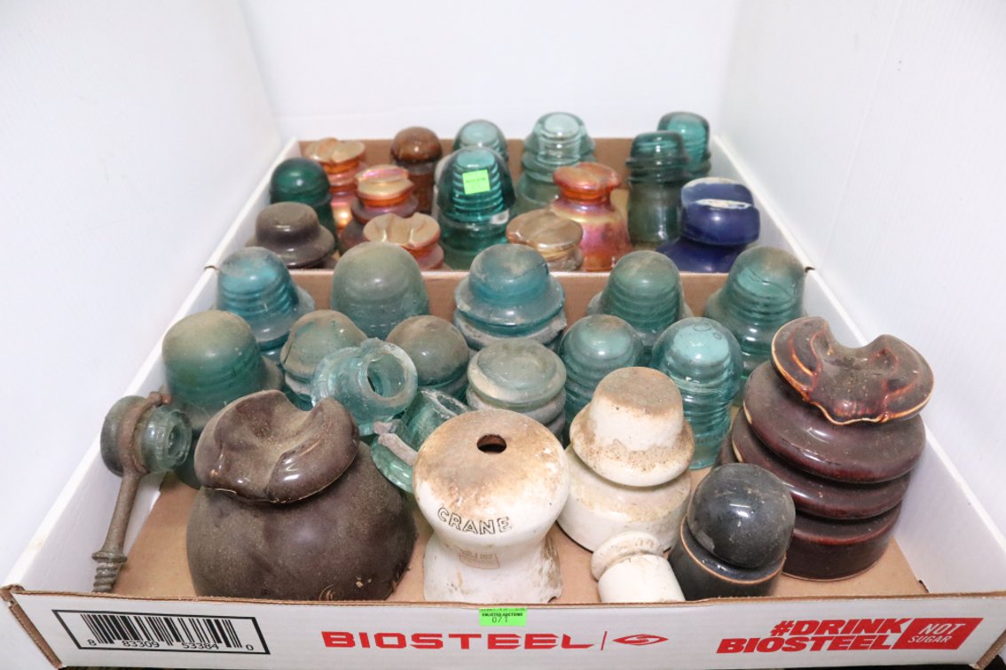 Glass and Porcelain Insulators