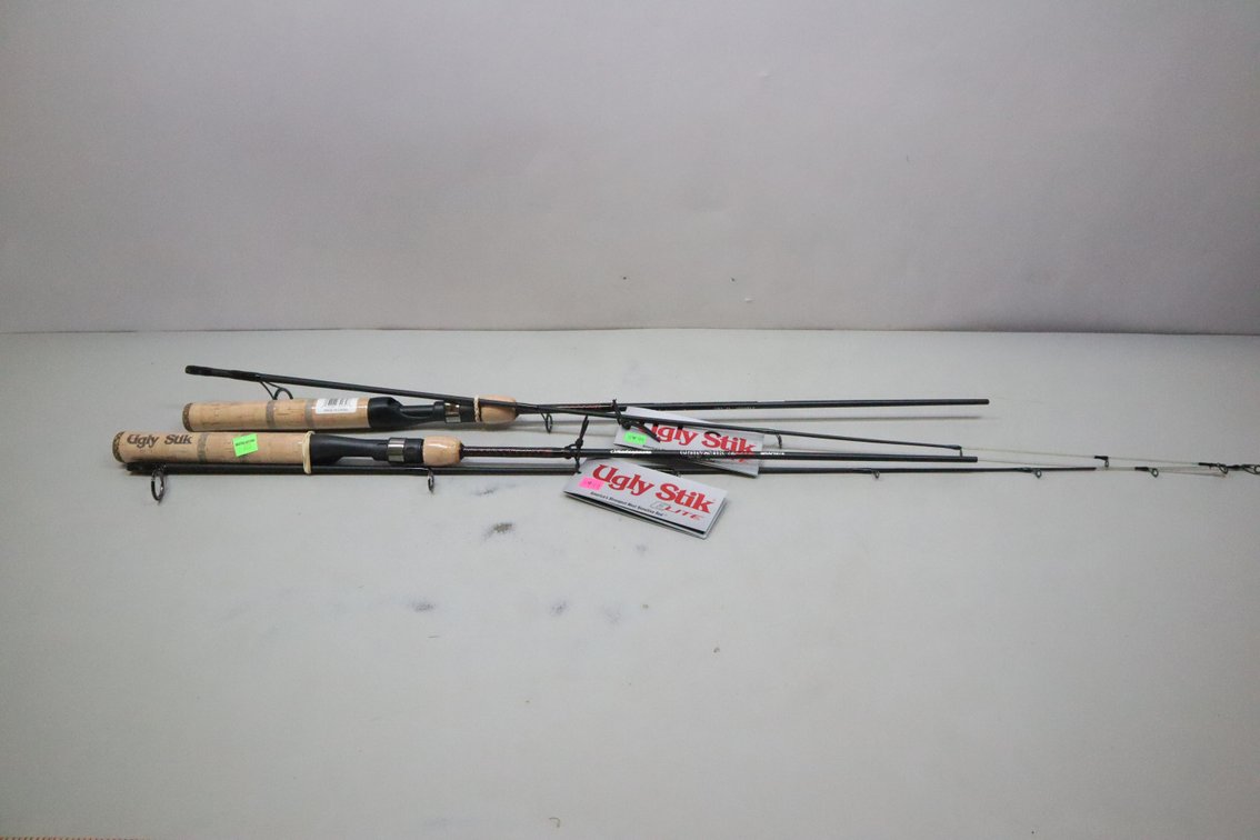 (2) Ugly Stick Fishing Rods